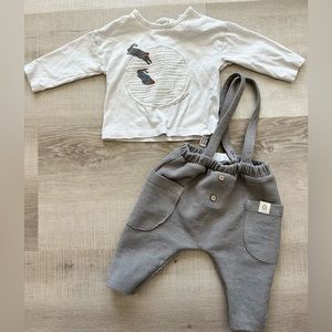 Zara Baby 2-Piece set 1-3mo